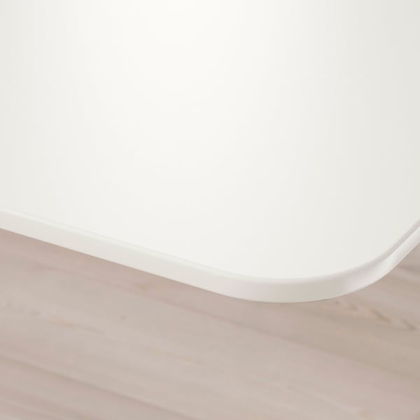 BEKANT Bureau, blanc, 120x80 cm