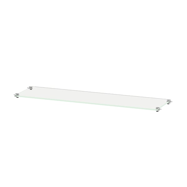 BESTÅ Tablette en verre, verre, 56x16 cm