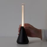 BJÖRKSPIREA Décoration lumineuse à LED, noir tube