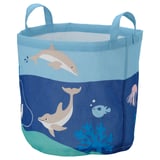 BLÅVINGAD Sac de rangement, motif animaux aquatiques/multicolore