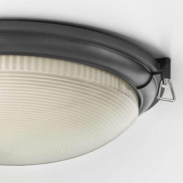 BOGSPRÖT Plafonnier à LED anthracite IKEA Suisse