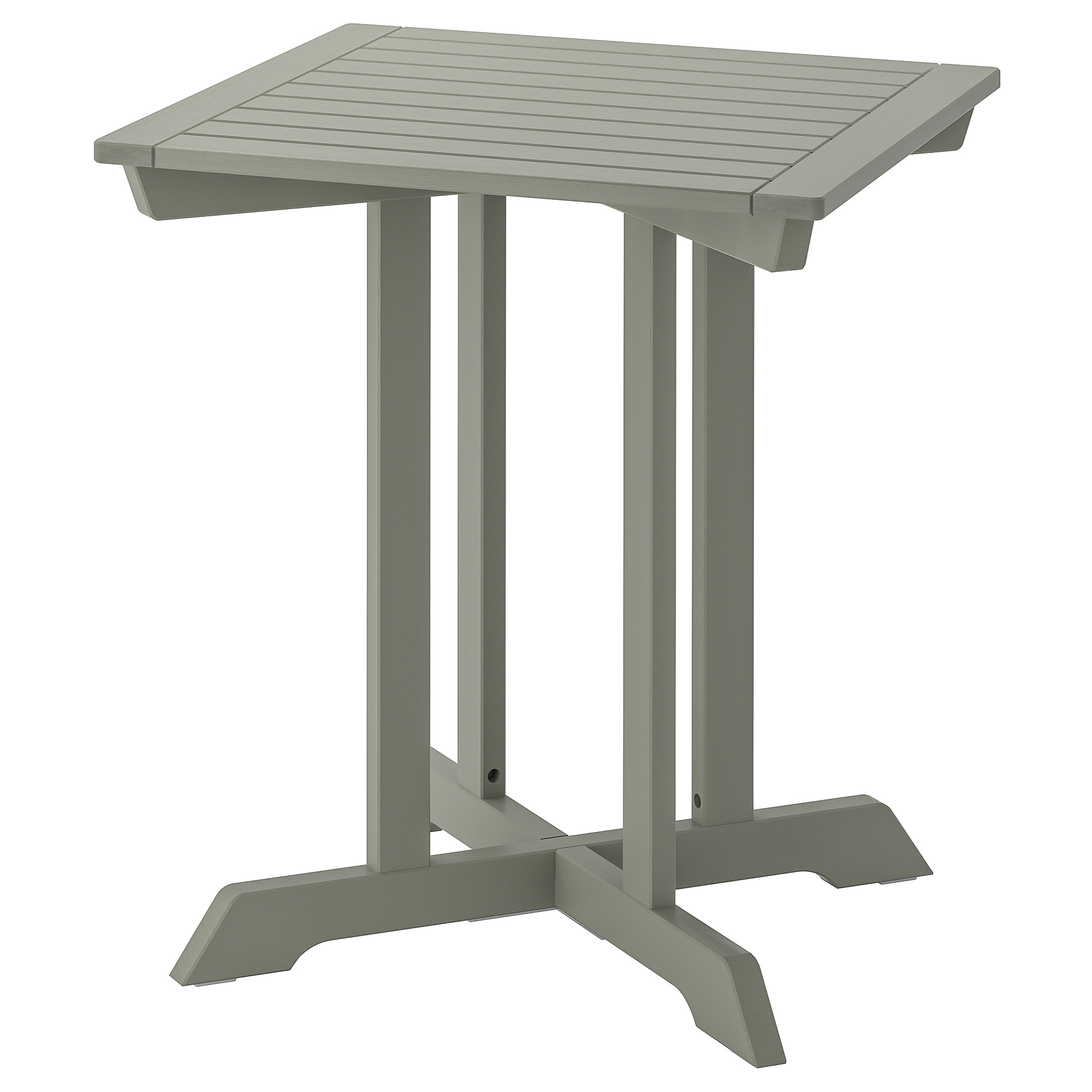 BONDHOLMEN Table, extérieur, gris, 65x65 cm IKEA Suisse