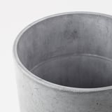 BOYSENBÄR Cache-pot, intérieur/extérieur gris clair, 19 cm