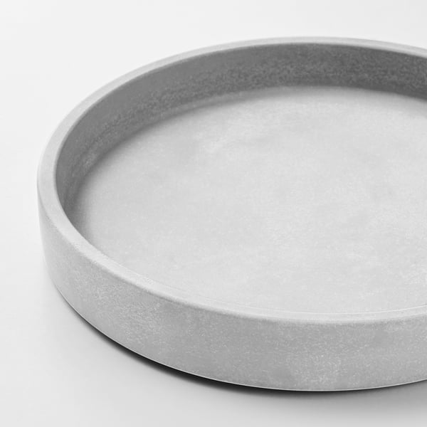 BOYSENBÄR Coupelle, intérieur/extérieur gris clair, 15 cm