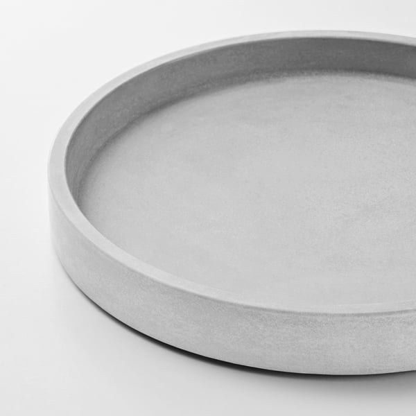 BOYSENBÄR Coupelle, intérieur/extérieur gris clair, 19 cm