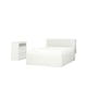 Option: BRIMNES Mobilier chambre, lot de 2, blanc, 140x200 cm