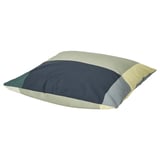 BRUNKRISSLA Taie d'oreiller, vert/multicolore, 50x60 cm