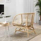 BUSKBO Fauteuil, rotin