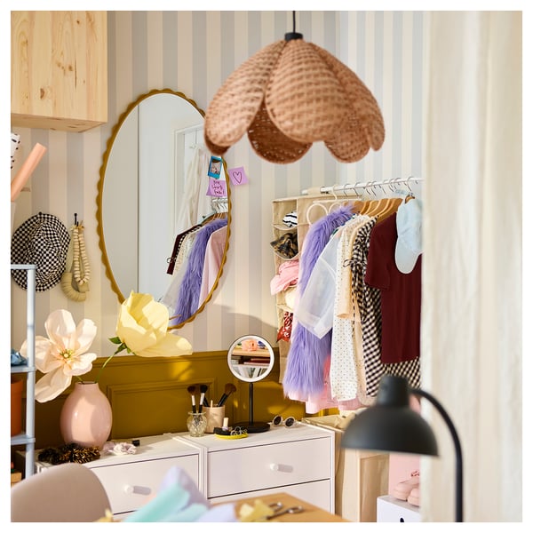 DAGGKAPRIFOL Miroir, jaune foncé, 60x100 cm