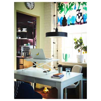 DUBBLA Tablette pour ordinateur portable, blanc, 60x40 cm