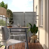 DUVSKÄR Chaise, gris extérieur/intérieur