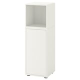 EKET Combinaison rangement avec pieds, blanc, 35x35x107 cm