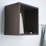 EKET Étagère murale, gris foncé, 35x25x35 cm