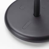 EKFÄNN Miroir de table éclairage intégré, intensité lumineuse réglable/noir