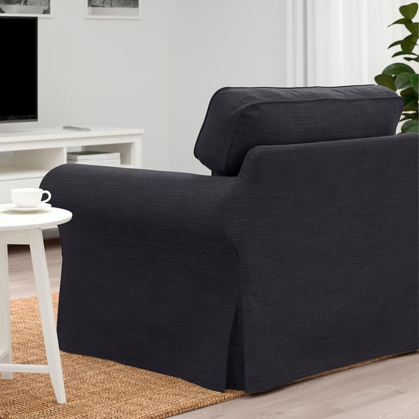 EKTORP Fauteuil, Hillared anthracite