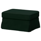 EKTORP Repose-pieds av rangement, Tallmyra vert foncé