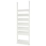 ELVARLI Combinaison de rangement ouverte, blanc, 92x36x222-350 cm