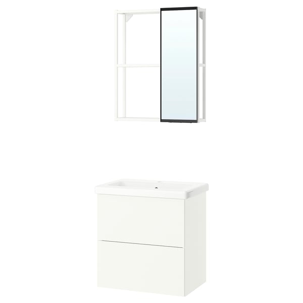 ENHET Salle de bain, blanc, 64x43x65 cm