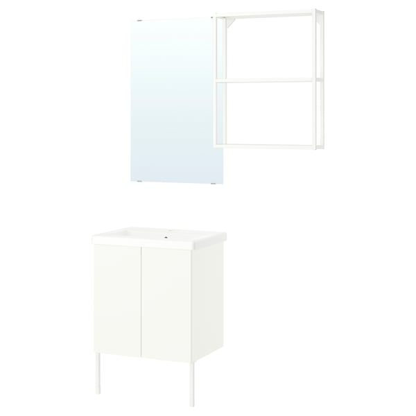 ENHET Salle de bain, blanc, 64x43x87 cm