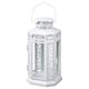 ENRUM Lanterne pour bougie bloc, int/ext, blanc, 28 cm