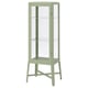 FABRIKÖR Vitrine, gris-vert pâle, 57x150 cm