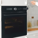 FINSMAKARE Four à air pulsé fonction pyro/vap, IKEA 700 noir