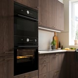 FINSMAKARE Four à air pulsé fonction pyro/vap, IKEA 700 noir