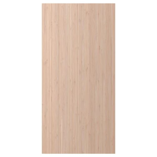 FRÖJERED Panneau latéral de finition, bambou clair, 39x80 cm