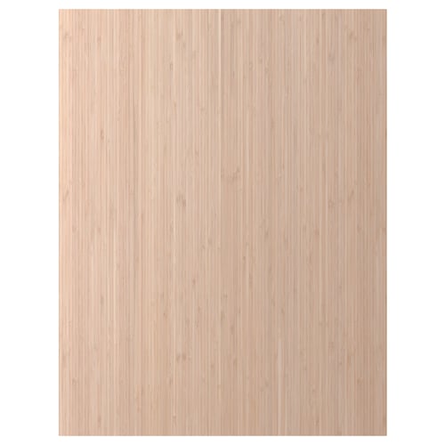 FRÖJERED Panneau latéral de finition, bambou clair, 62x80 cm