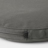 FRÖSÖN/DUVHOLMEN Coussin de chaise, extérieur, gris foncé, 35 cm