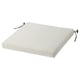 FRÖSÖN Housse pour coussin de chaise, extérieur beige, 44x44 cm