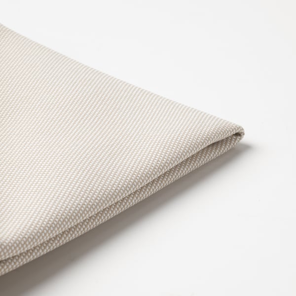 FRÖSÖN Housse pour coussin de chaise, extérieur beige, 35 cm