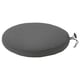 FRÖSÖN Housse pour coussin de chaise, extérieur gris foncé, 35 cm