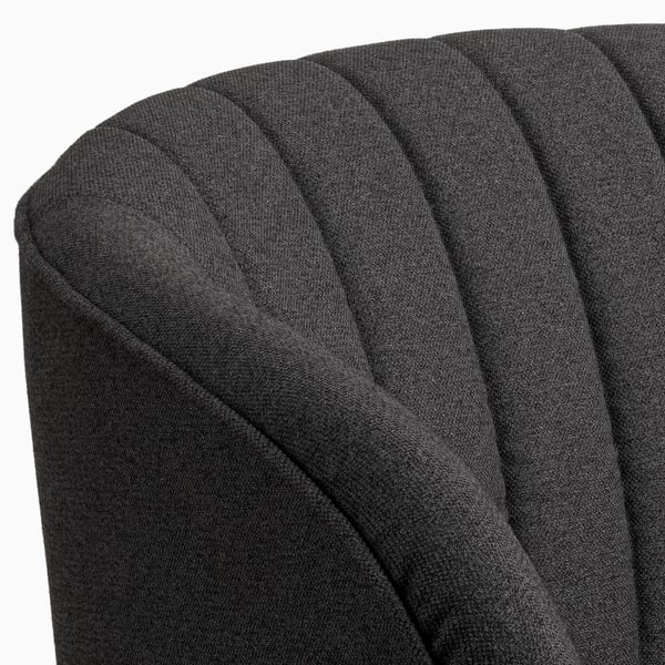 FULLÖSA Fauteuil, gris foncé