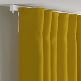 GINSTMOTT Rideaux, 2 pièces, jaune/ruflette, 145x300 cm