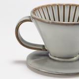 GLADELIG Filtre à café, céramique/beige