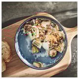 GLADELIG Plat à four, bleu, 20 cm