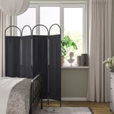 GRÅFJÄLLET Paravent, anthracite, 150x175 cm