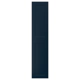 GRIMO Porte avec charnières, bleu foncé, 50x229 cm