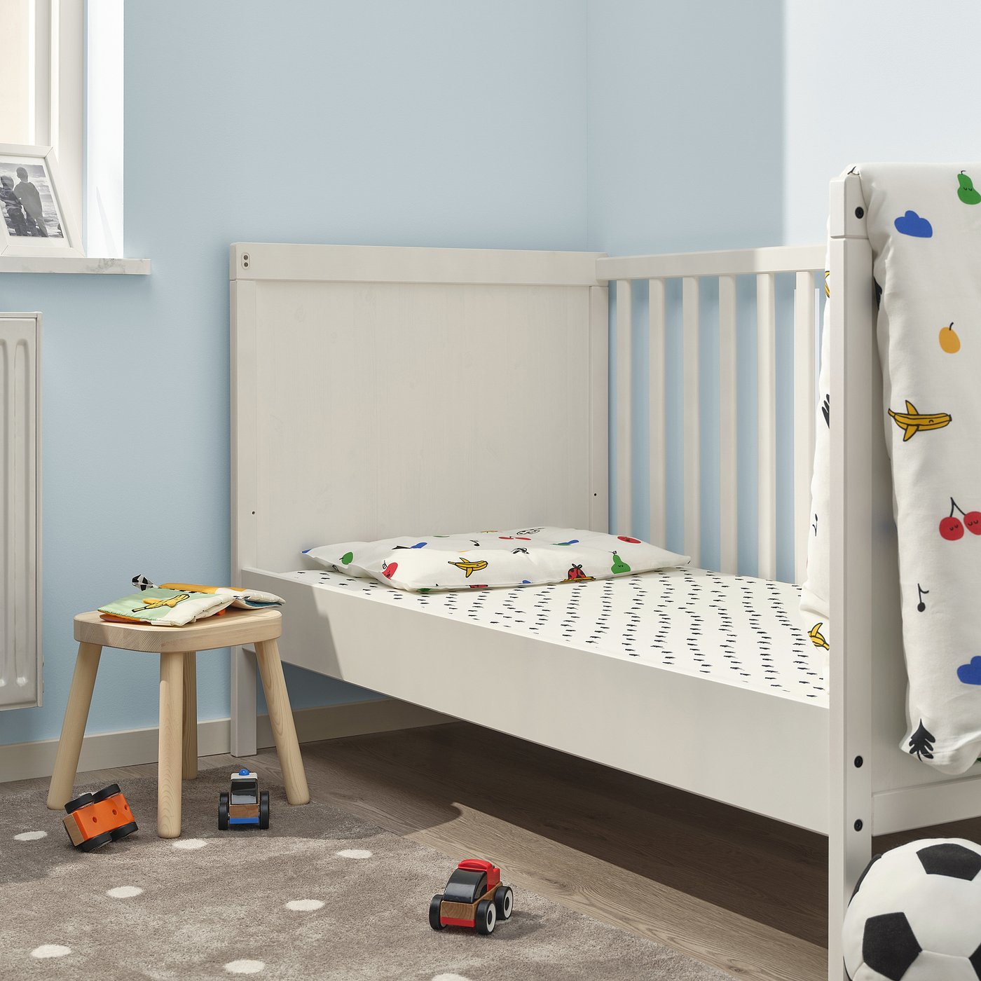 parure drap lit bebe ikea