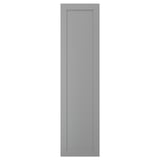GULLABERG Porte avec charnières, gris, 50x195 cm