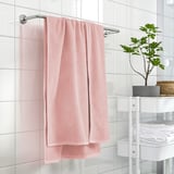 GULVIAL Serviette de bain, rose pâle, 70x140 cm