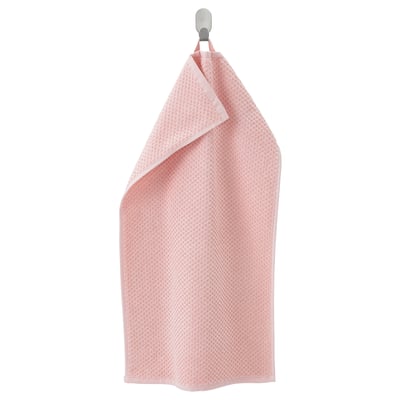 GULVIAL Serviette de toilette, rose pâle, 40x70 cm
