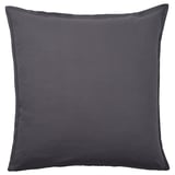 GURLI Housse de coussin, gris foncé, 65x65 cm