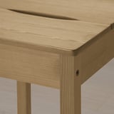 HÄGERNÄS Tabouret, vernis effet anc pin