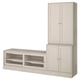 HAVSTA Combinaison meuble TV, gris-beige, 241x47x212 cm