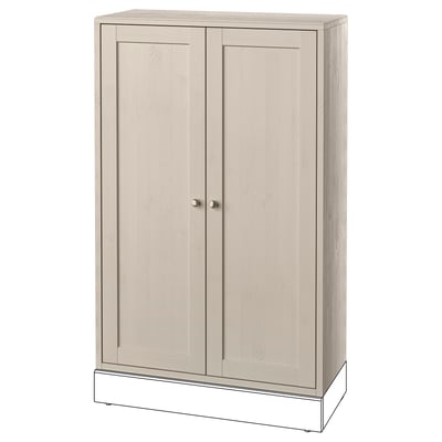 HAVSTA Rangement, gris-beige, 81x35x123 cm