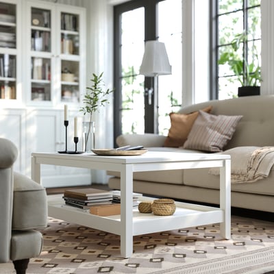 HAVSTA Table basse, blanc, 100x75 cm