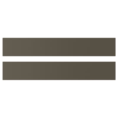 HAVSTORP Face de tiroir, brun-beige, 60x10 cm