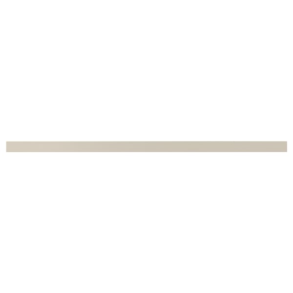 HAVSTORP Plinthe, beige, 220x8 cm